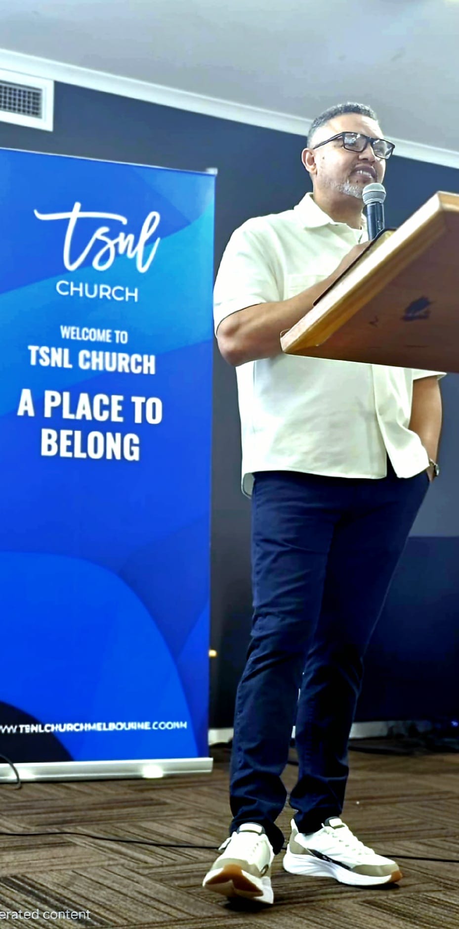 Worship and community life at a Saturday service at TSNL Church Melbourne